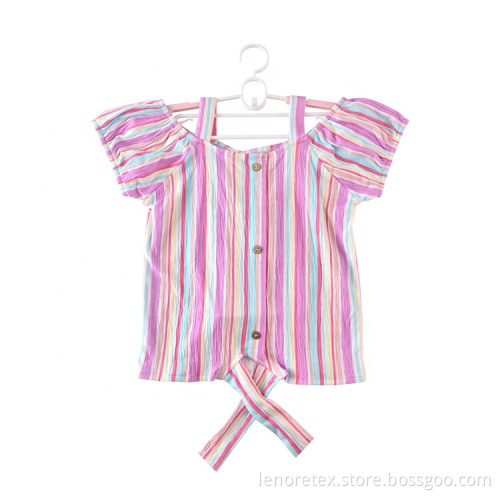 97%Cotton 2%Polyester 1%Spandex Crepe Crinkle Print Fabric